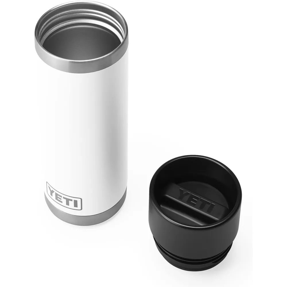 YETI Botella Rambler Térmica con Tapa Hot Shot de 18 oz | Blanco