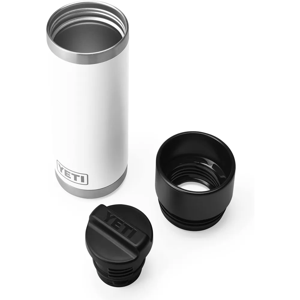 YETI Botella Rambler Térmica con Tapa Hot Shot de 18 oz | Blanco