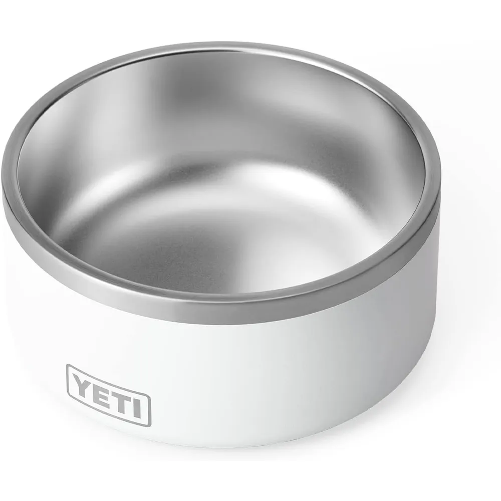 YETI Boomer 8 Tazón De Acero Inoxidable Para Perro de 64 oz | Blanco
