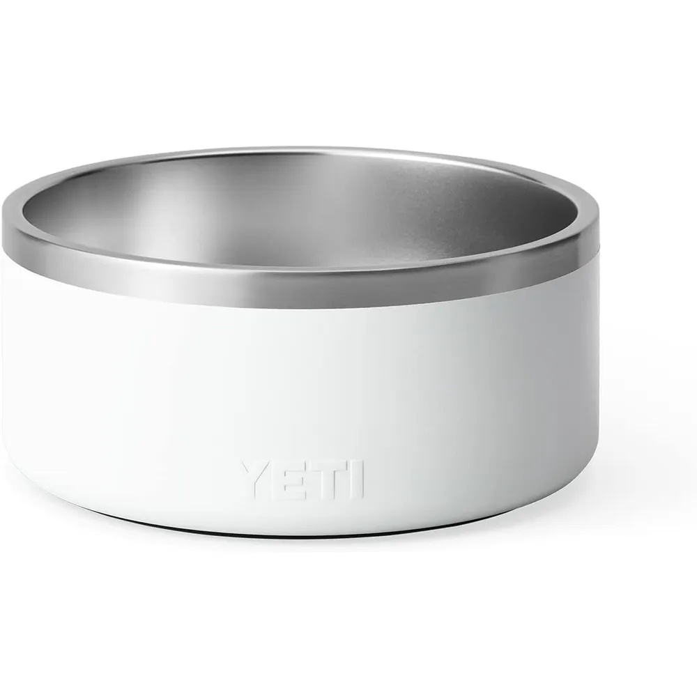 YETI Boomer 8 Tazón De Acero Inoxidable Para Perro de 64 oz | Blanco