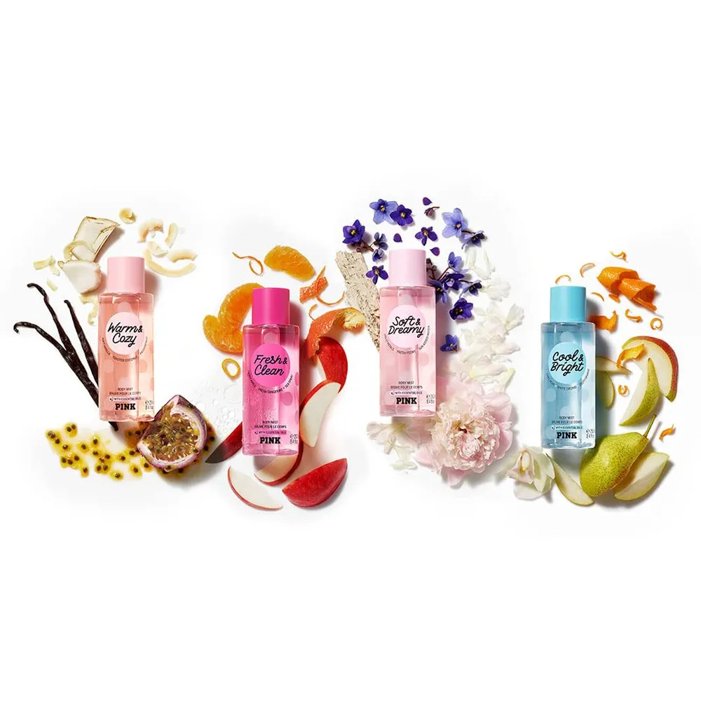 SET FRESH & CLEAN MIST & LOTION VICTORIA SECRET PINK MUJER 2PZS