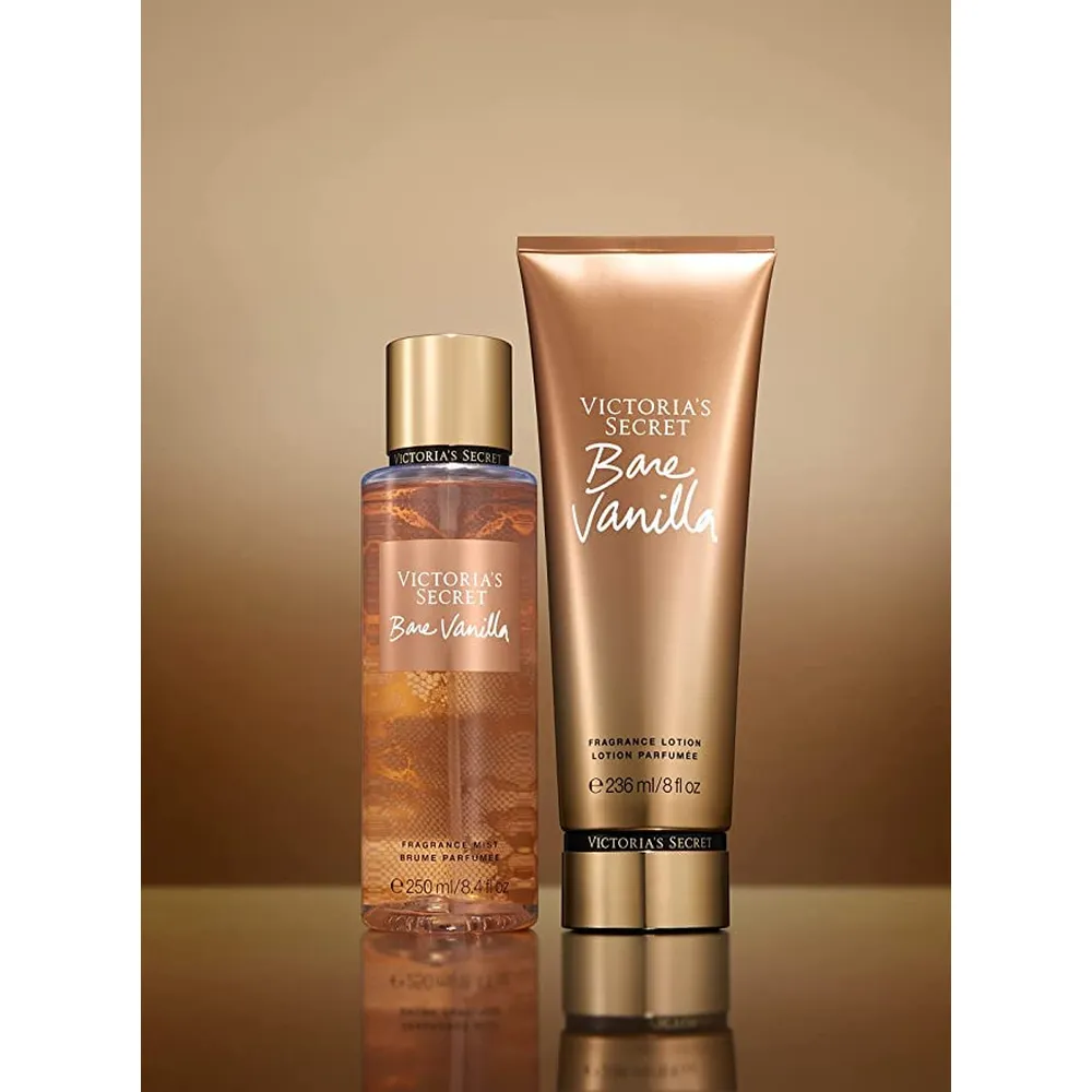 SET BARE VANILLA MIST & LOTION VICTORIA SECRET MUJER 2PZS