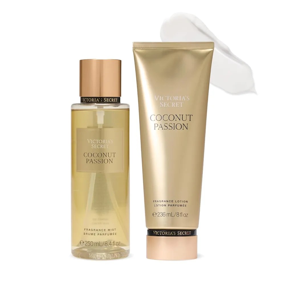 SET COCONUT PASSION MIST & LOTION VICTORIA SECRET MUJER 2PZS