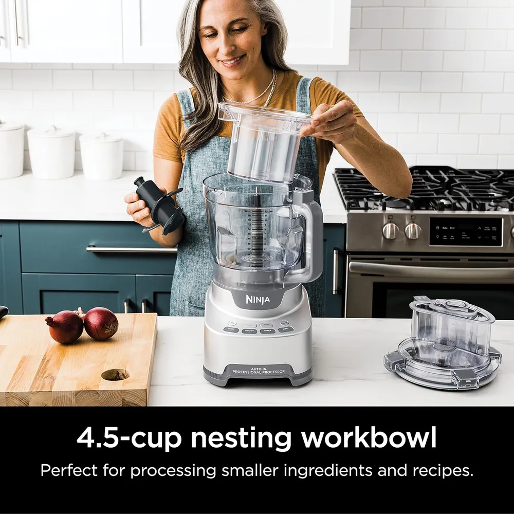 NINJA PROCESADOR PROFESSIONAL XL XSKBWLNBWL 4.5 TAZAS / 1.07 L | GRIS