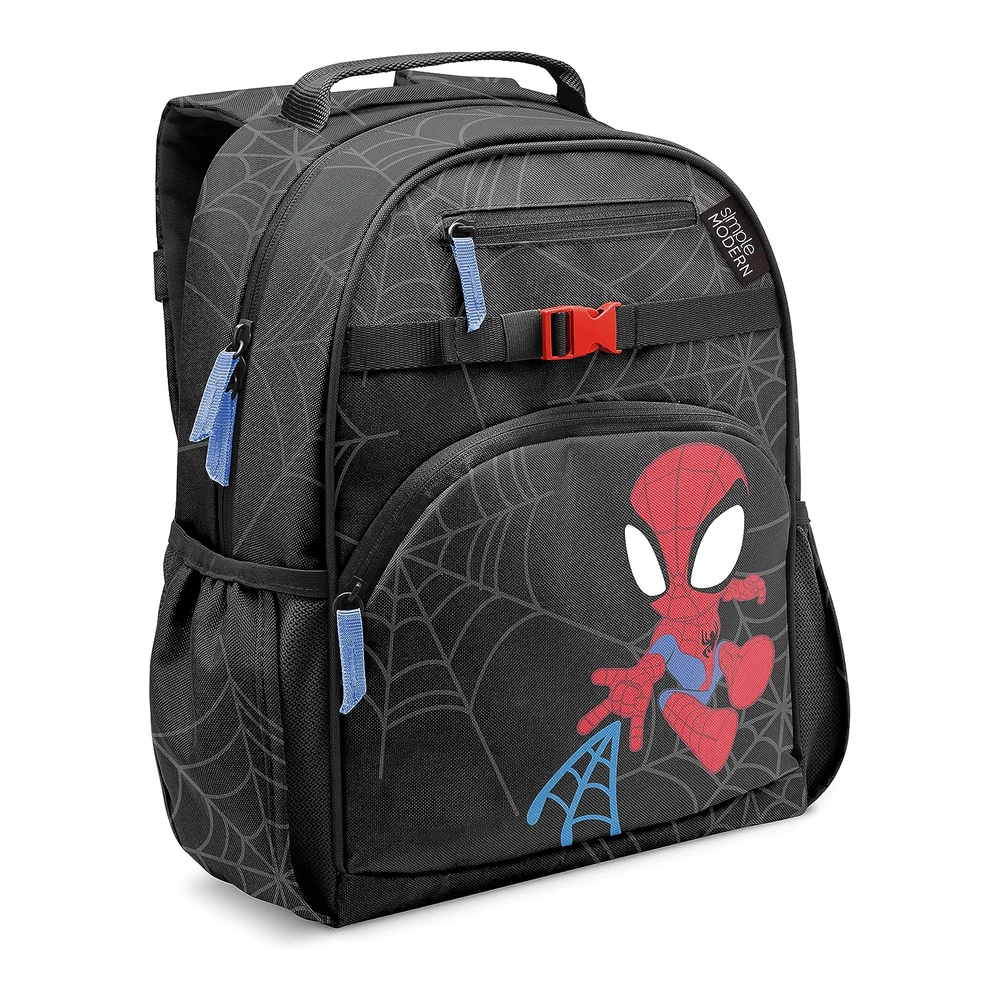 b0b4kmzrc3_m.webp Simple Modern Mochila para niños Pequeños y Niñas - M - Spidey Kid - Niños