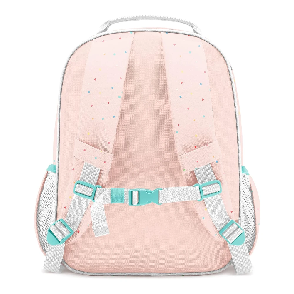 Simple Modern Mochila para niños Pequeños y Niñas - - Manchas Arcoíris - Niños-12l