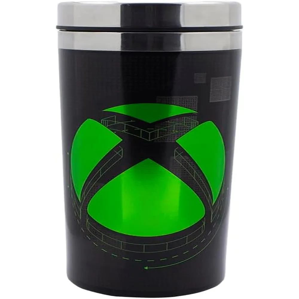 Paladone Xbox, taza viaje metal 500 ml oficial