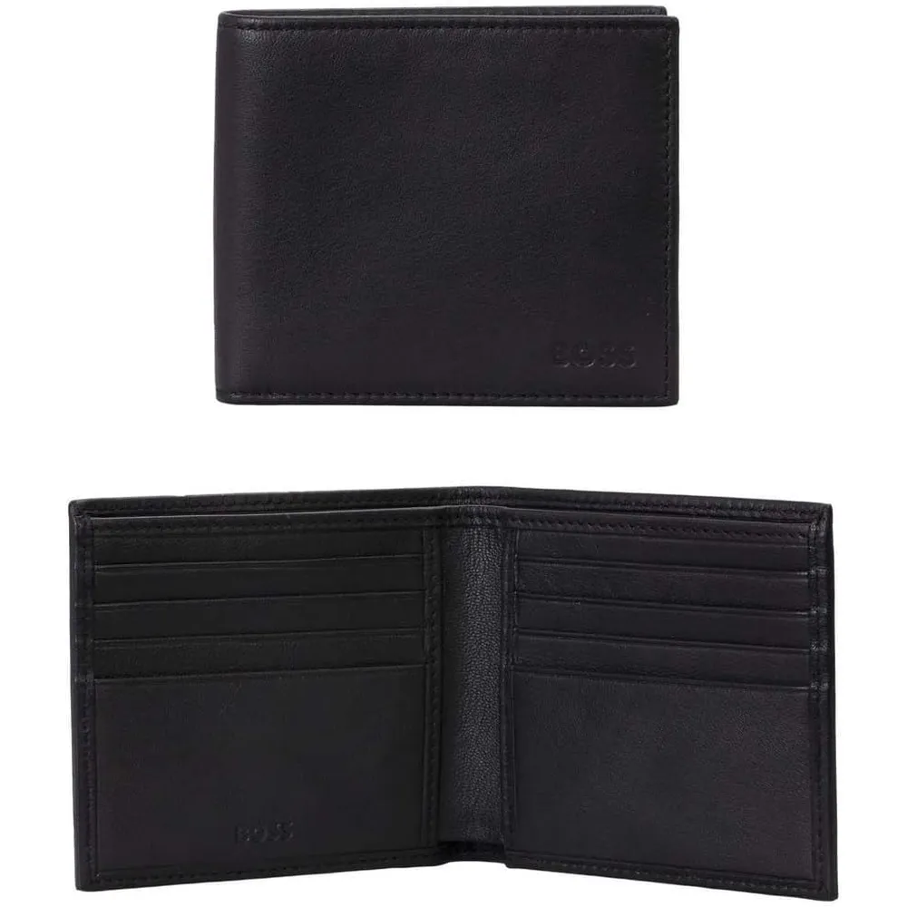 BILLETERA HUGO BOSS CREW NEGRO HOMBRE