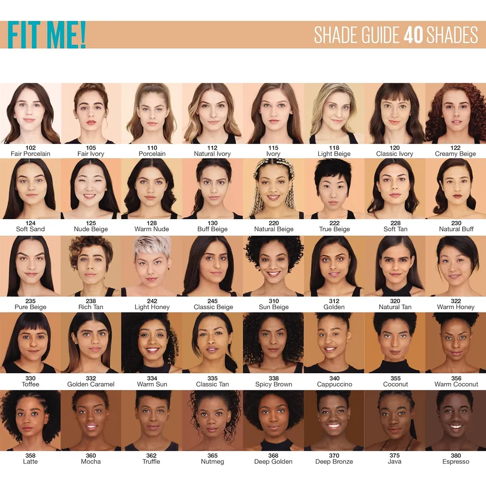 SET MAQUILLAJE FIT ME MAYBELLINE