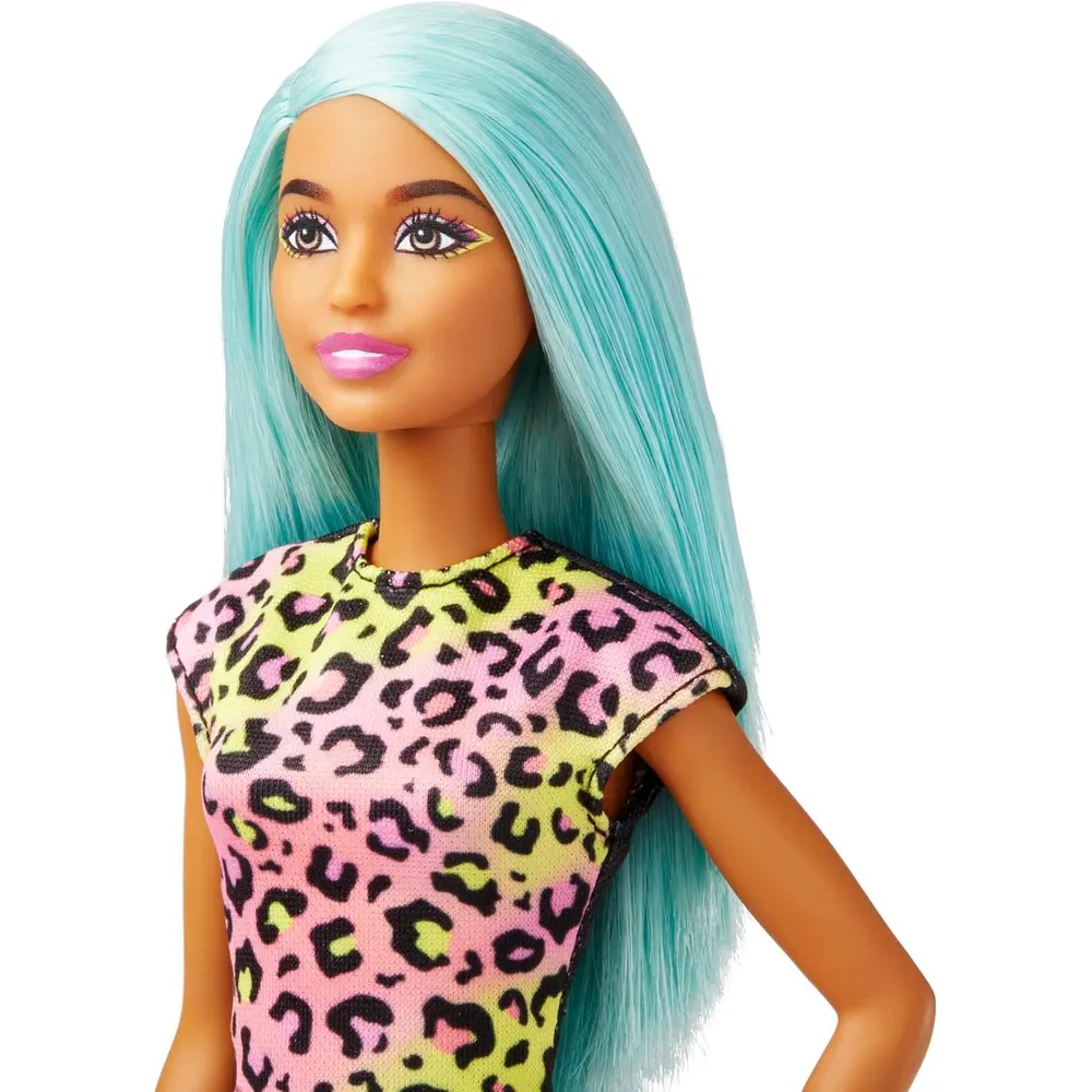 BARBIE MUÑECA MAQUILLADORA PROFESIONAL TURQUESA