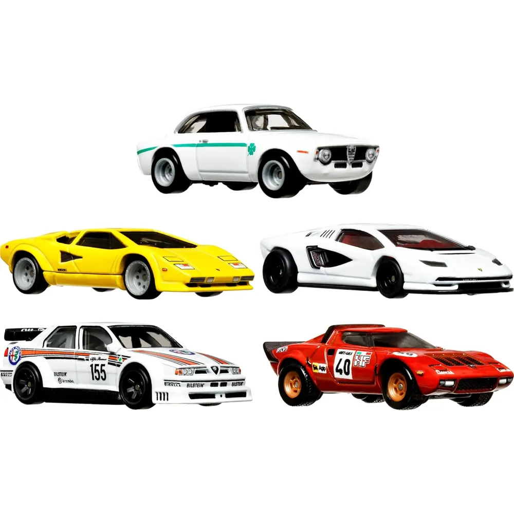 HOT WHEELS AUTOS CAR CULTURE I SET 5 PZS