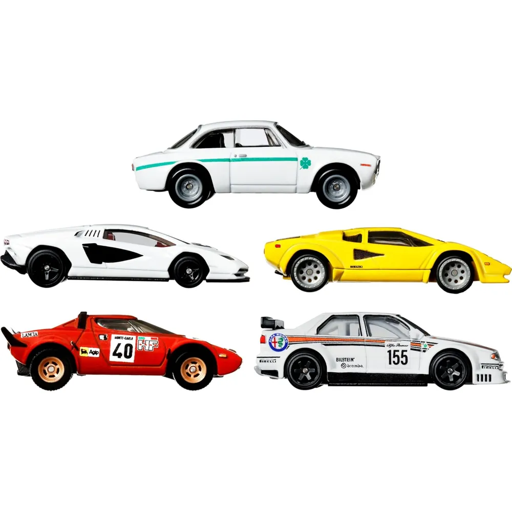 HOT WHEELS AUTOS CAR CULTURE I SET 5 PZS