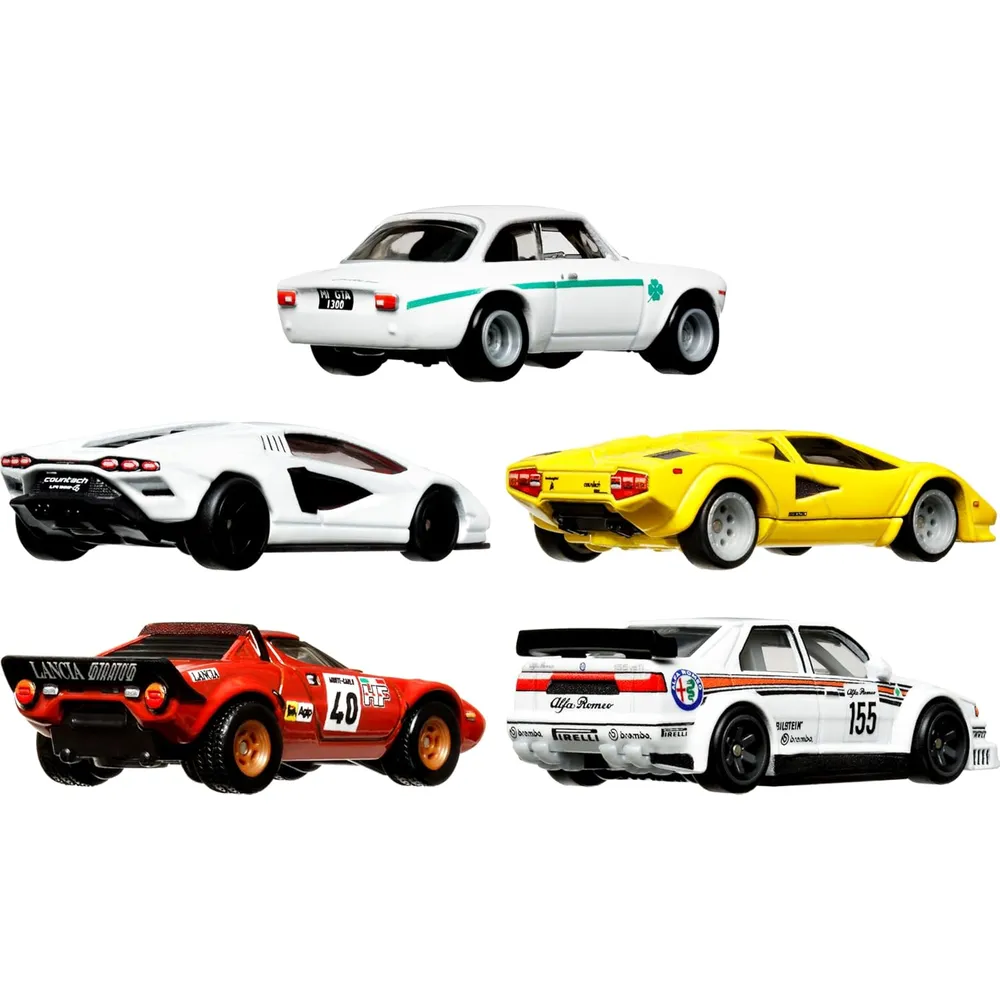 HOT WHEELS AUTOS CAR CULTURE I SET 5 PZS