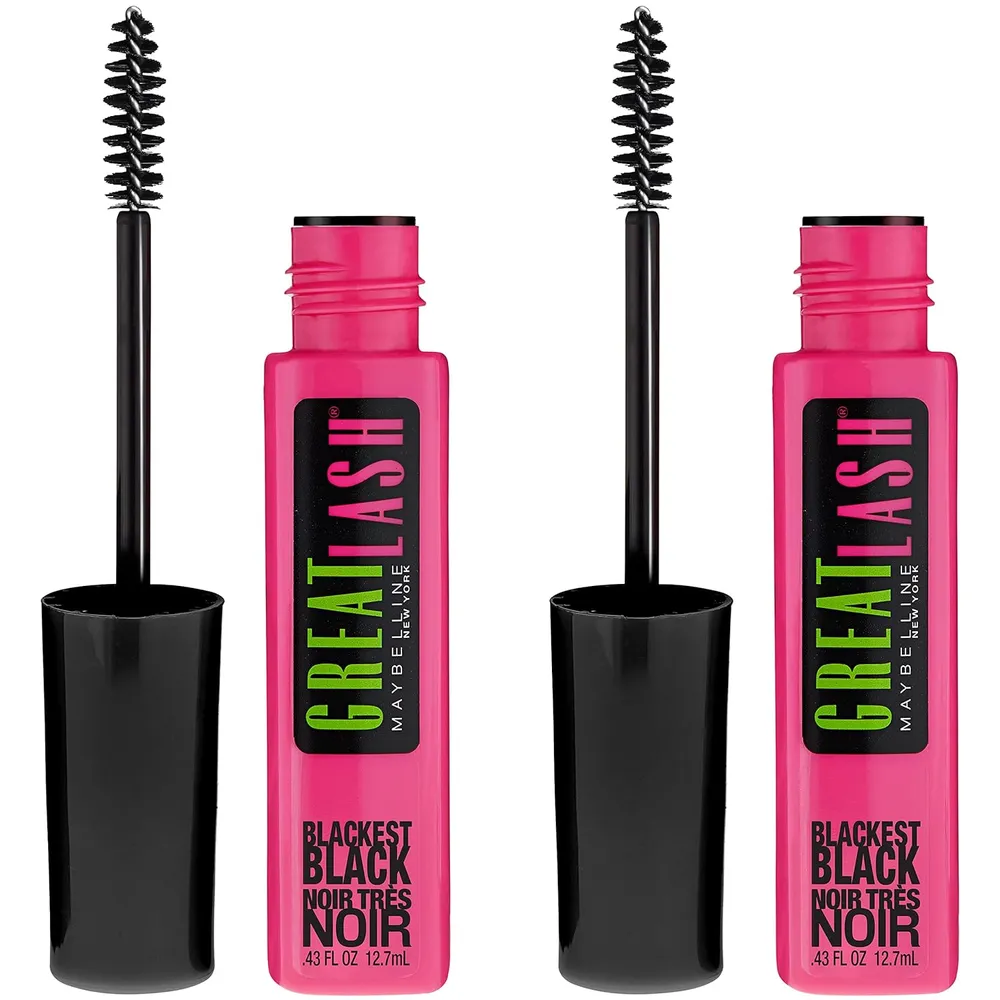 PACK 2 MÁSCARA DE PESTAÑAS GREAT LASH MAYBELLINE