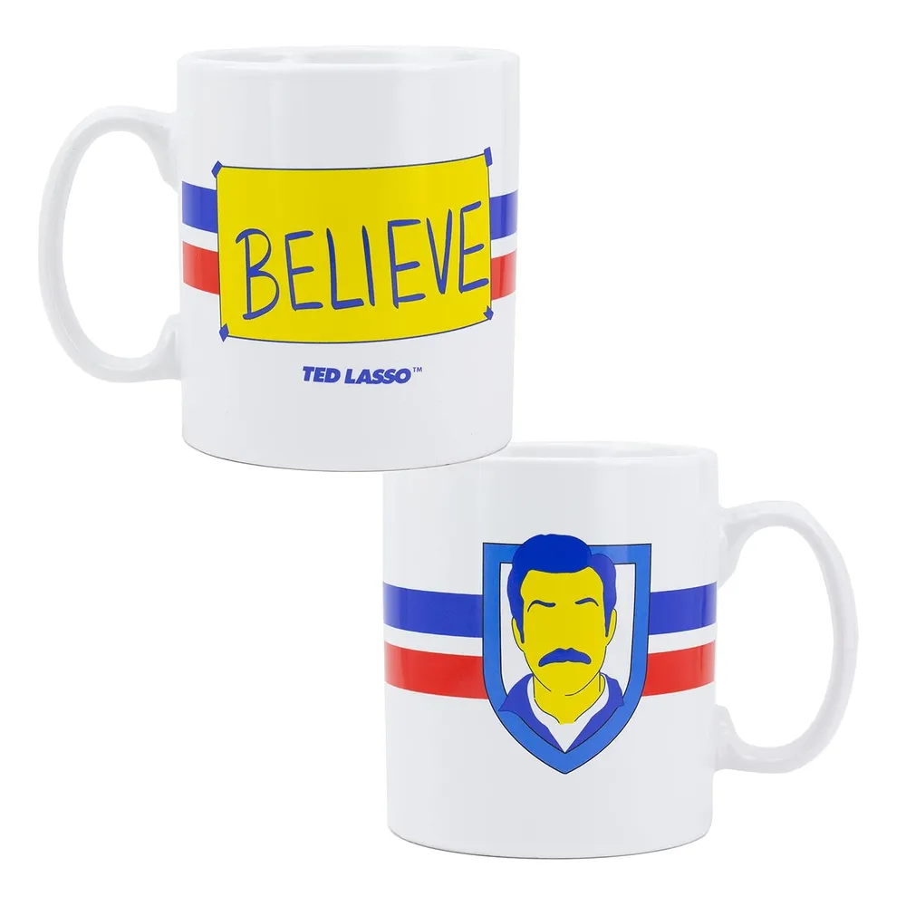 Paladone Ted Lasso, taza Believe XL cerámica oficial