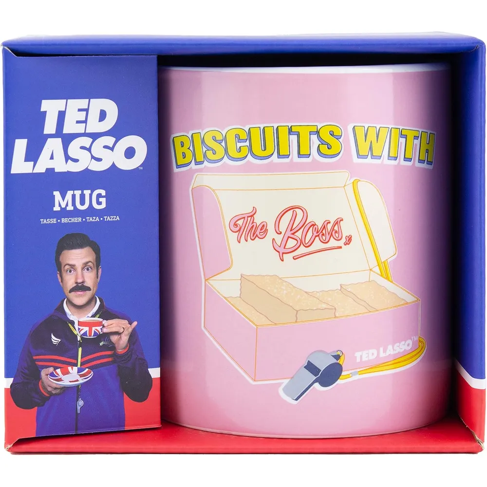 Paladone Ted Lasso, taza Galletas con el Jefe XL oficial