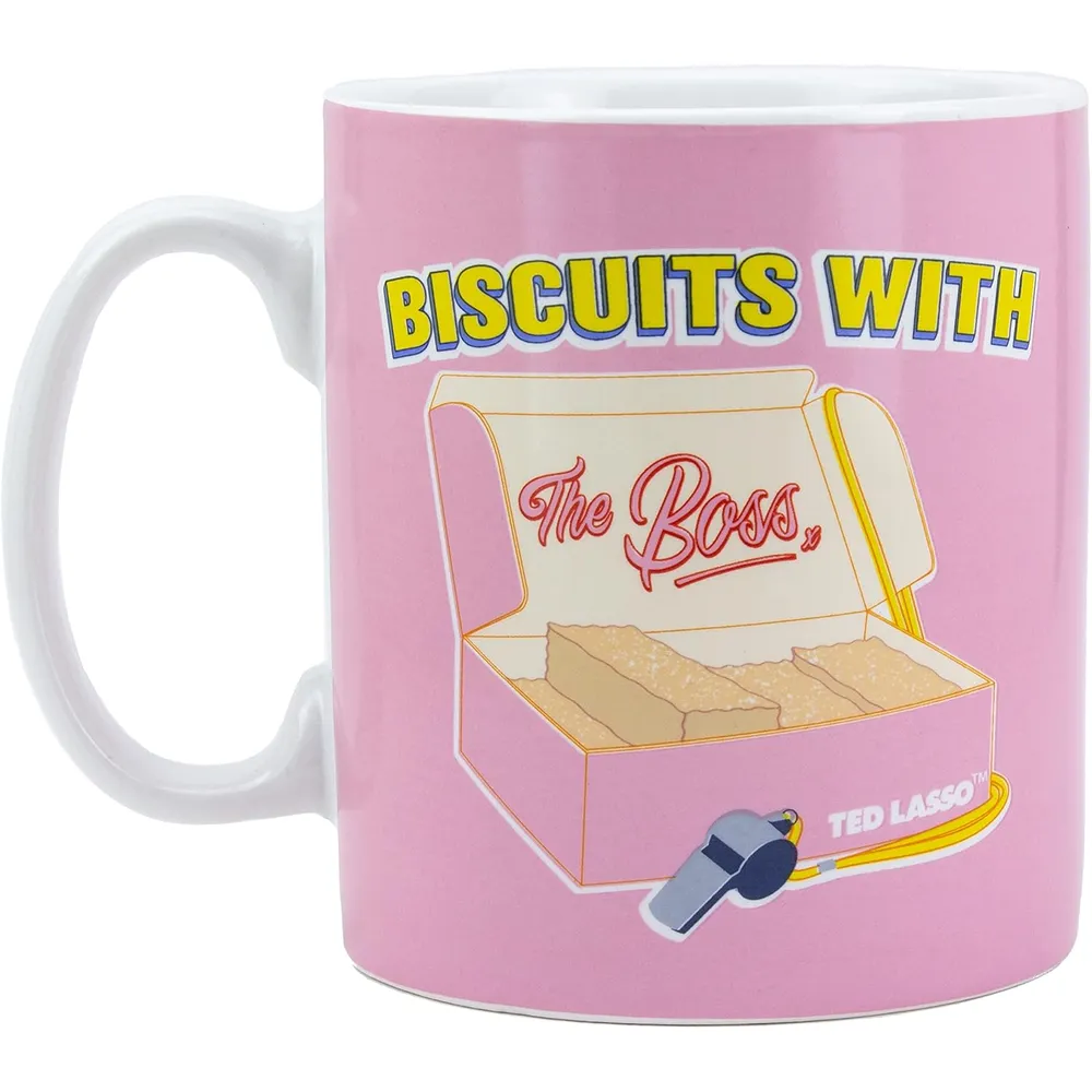 Paladone Ted Lasso, taza Galletas con el Jefe XL oficial