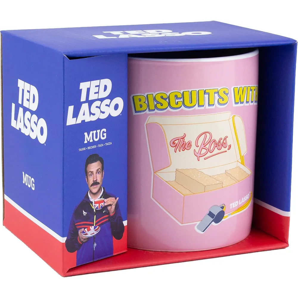 Paladone Ted Lasso, taza Galletas con el Jefe XL oficial