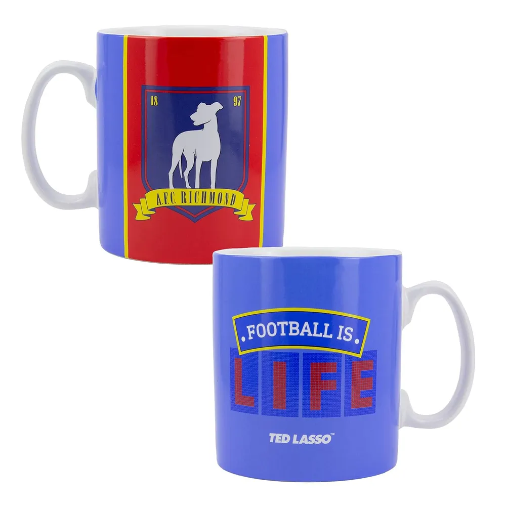 Paladone Ted Lasso, taza El Fútbol es Vida XL oficial