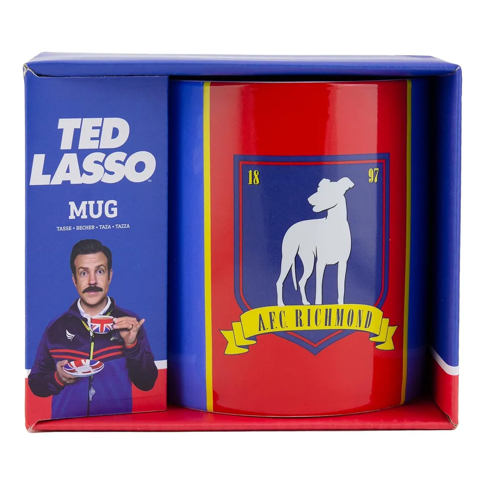 Paladone Ted Lasso, taza El Fútbol es Vida XL oficial