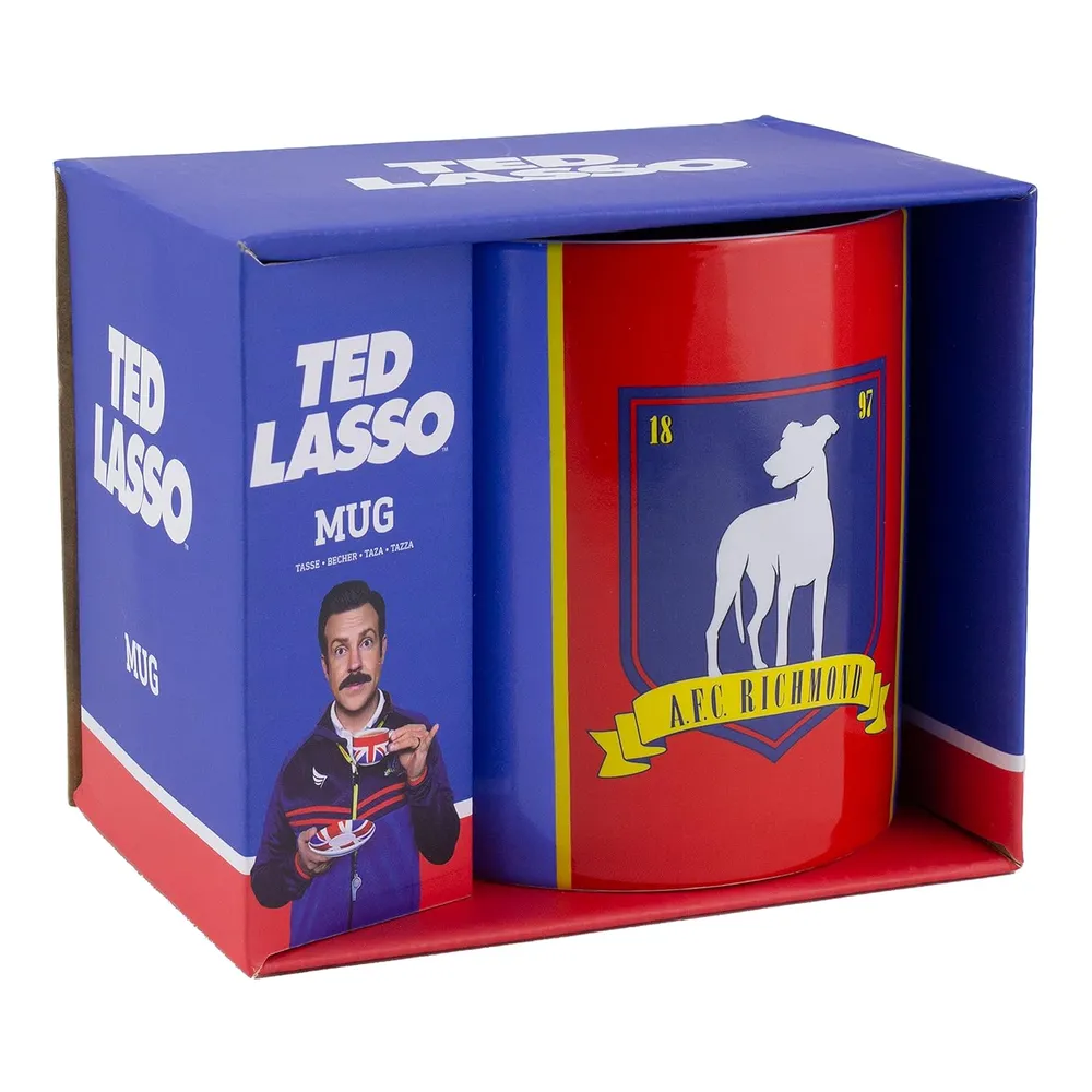 Paladone Ted Lasso, taza El Fútbol es Vida XL oficial