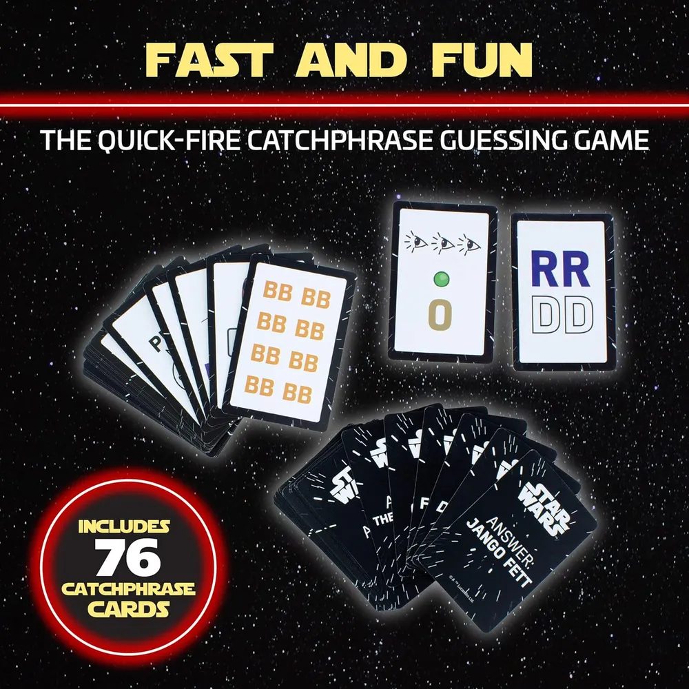 Paladone Star Wars, juego de cartas “Say What You See” versión inglés