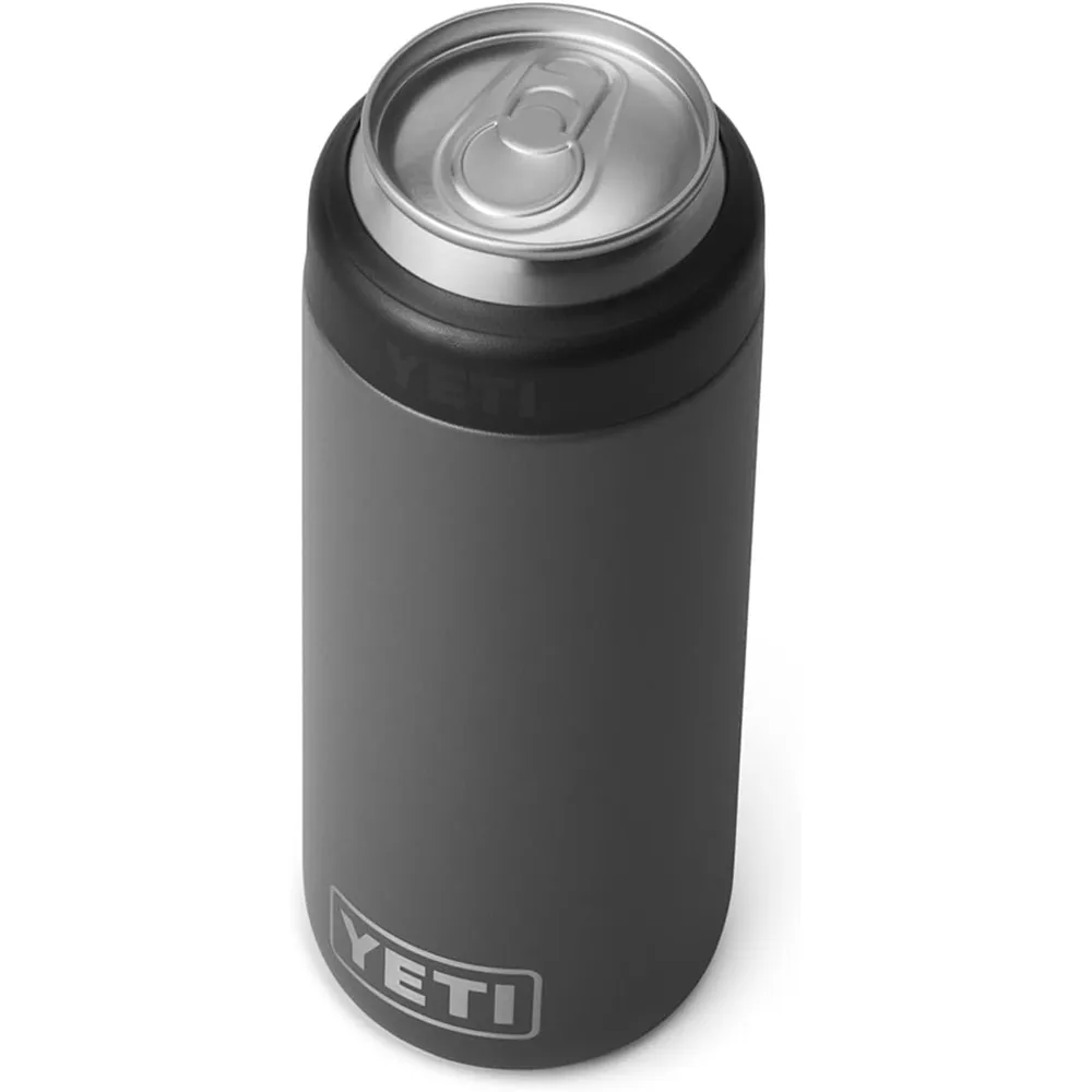 YETI Rambler Aislador de Latas Insertable de 12 oz | Gris Oscuro