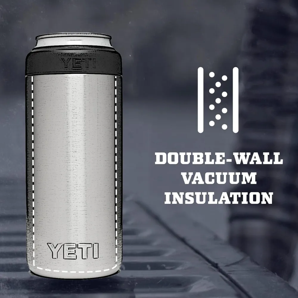 YETI Rambler Aislador de Latas Insertable de 12 oz | Gris Oscuro