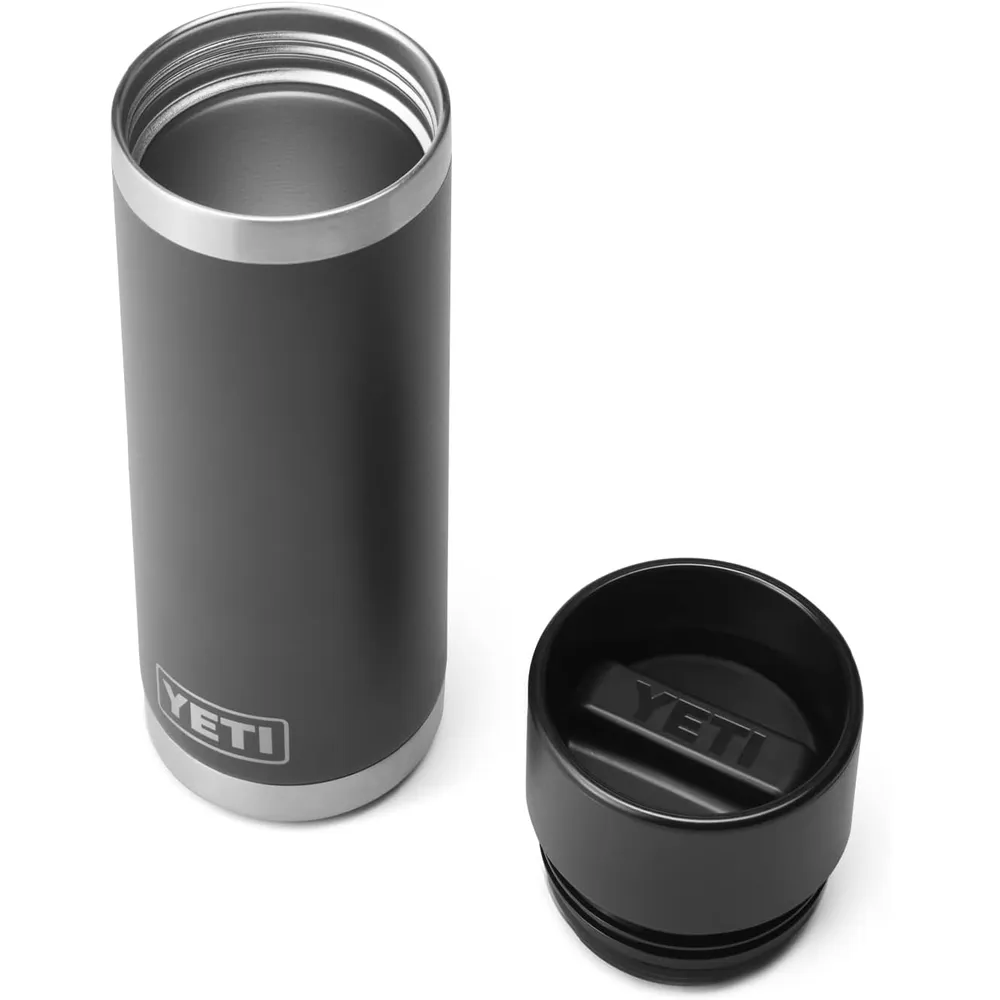YETI Botella Rambler Térmica con Tapa Hot Shot de 18 oz | Gris