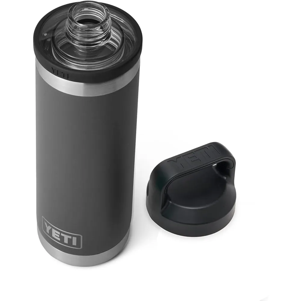 YETI Botella Rambler con Tapa Chung de 18 oz | Gris