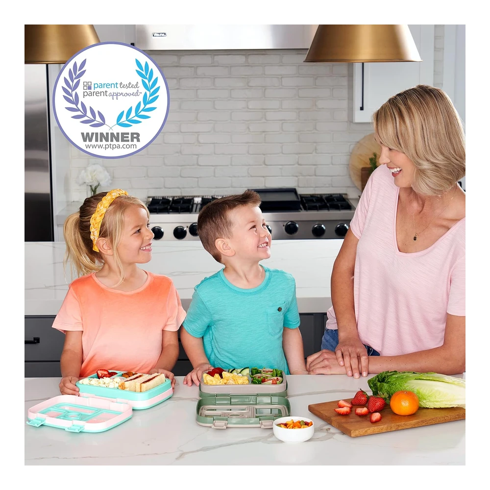 Bentgo Kids Prints - Lonchera para niños a Prueba de Fugas