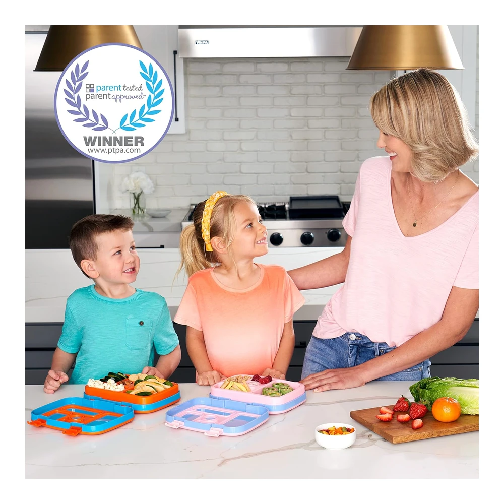 Bentgo Kids Prints - Lonchera para niños a Prueba de Fugas