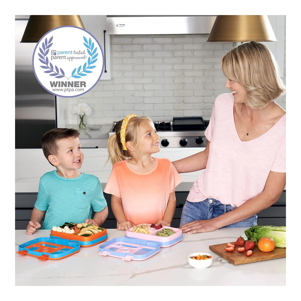 Bentgo Kids Prints - Lonchera para niños a Prueba de Fugas