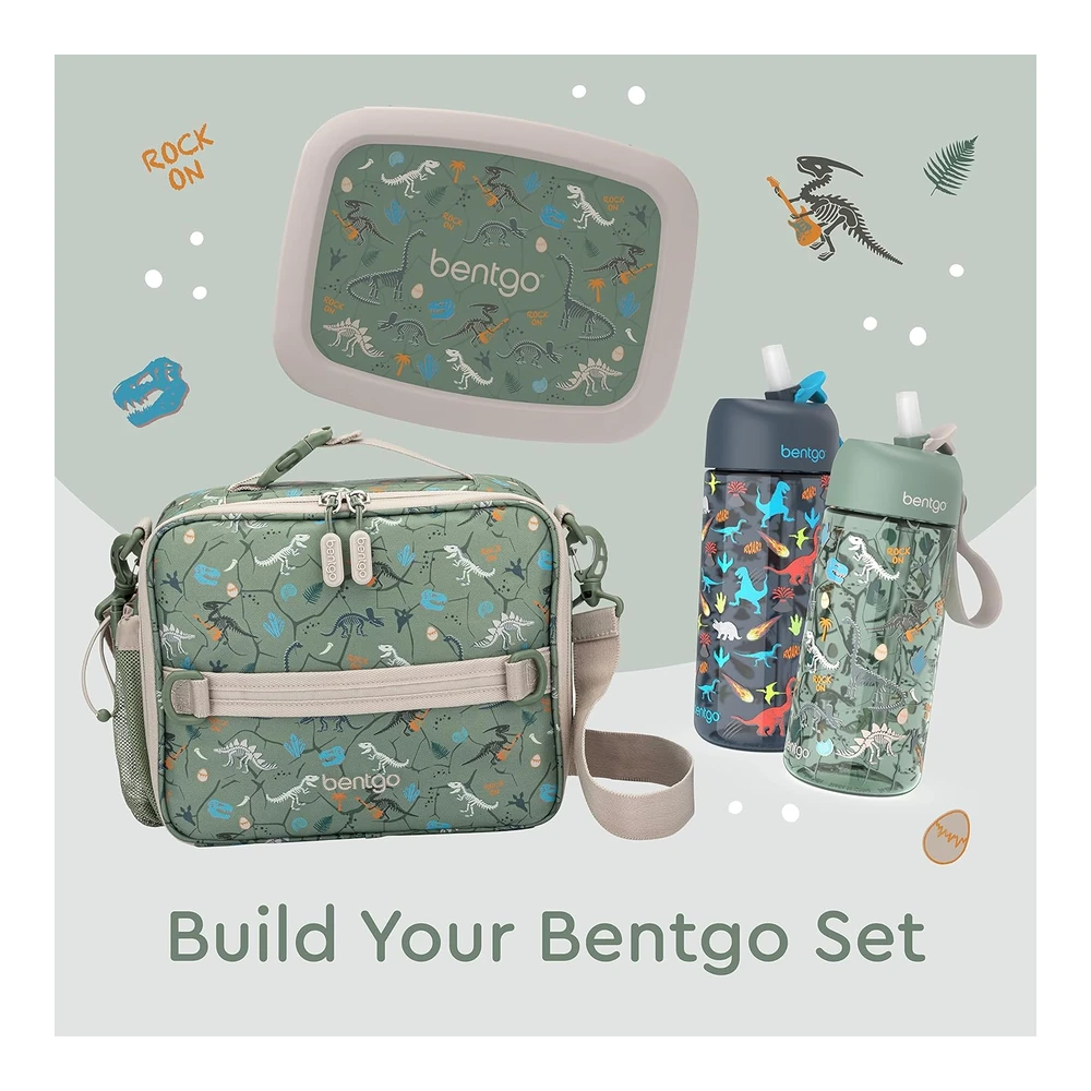 Bentgo Kids Prints - Lonchera para niños a Prueba de Fugas