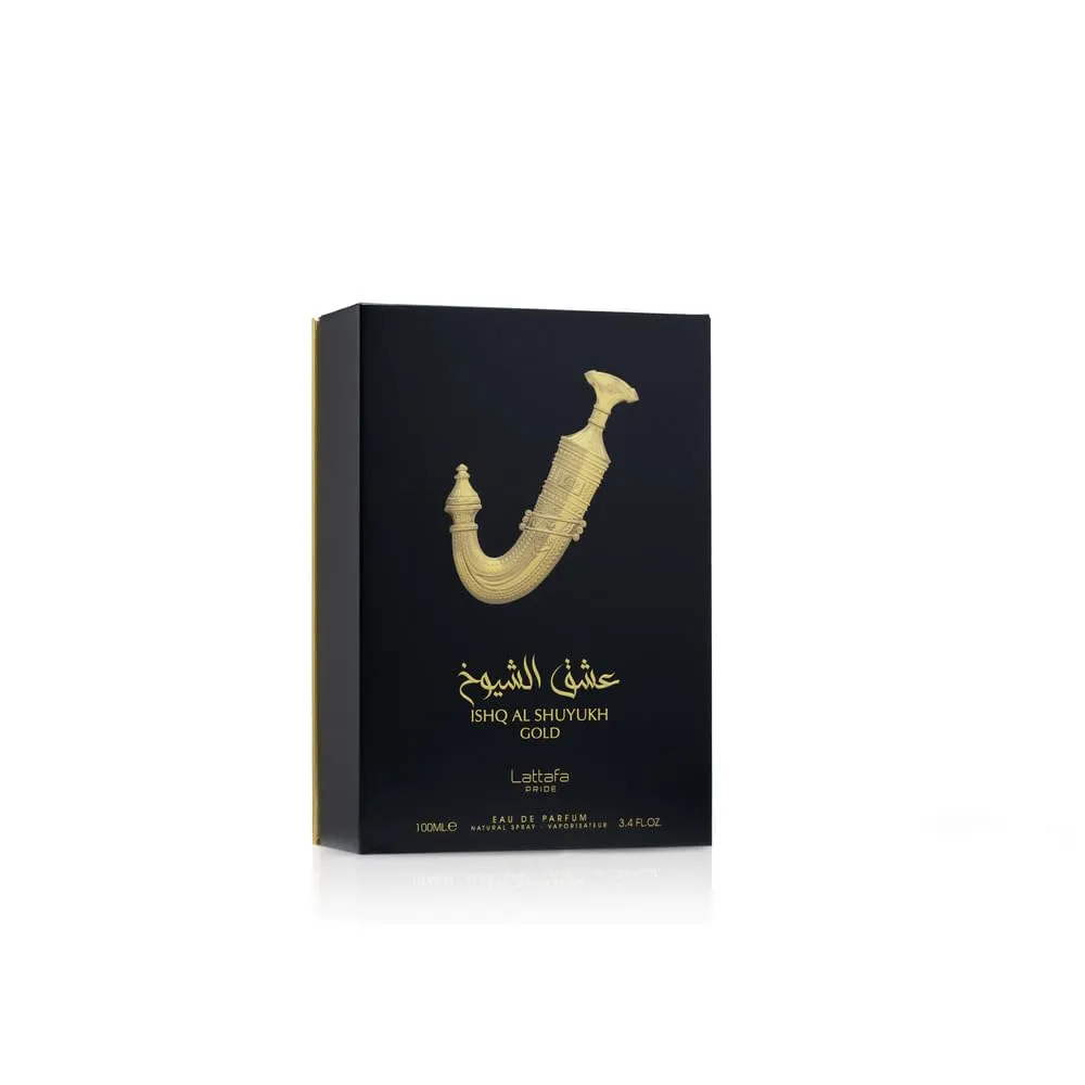 PERFUME LATTAFA PRIDE ISHQ AL SHUYUKH GOLD EDP UNISEX 3.4 OZ / 100 ML