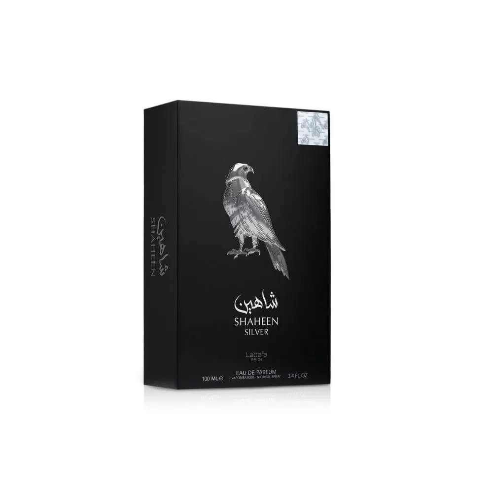 PERFUME LATTAFA PRIDE SHAHEEN SILVER EDP UNISEX 3.4 OZ / 100 ML