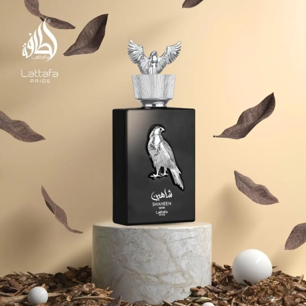 PERFUME LATTAFA PRIDE SHAHEEN SILVER EDP UNISEX 3.4 OZ / 100 ML