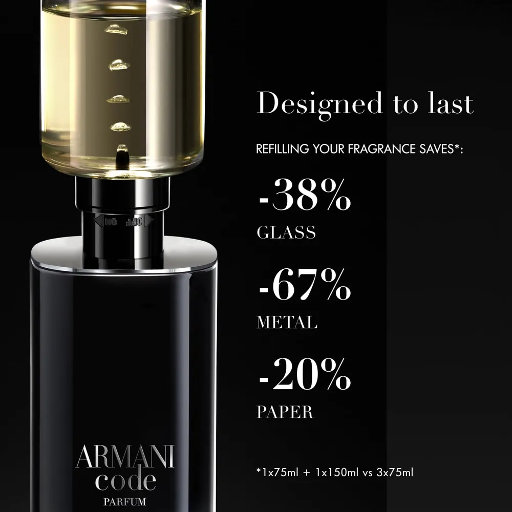 PERFUME ARMANI CODE PARFUM HOMBRE 5 OZ / 150 ML