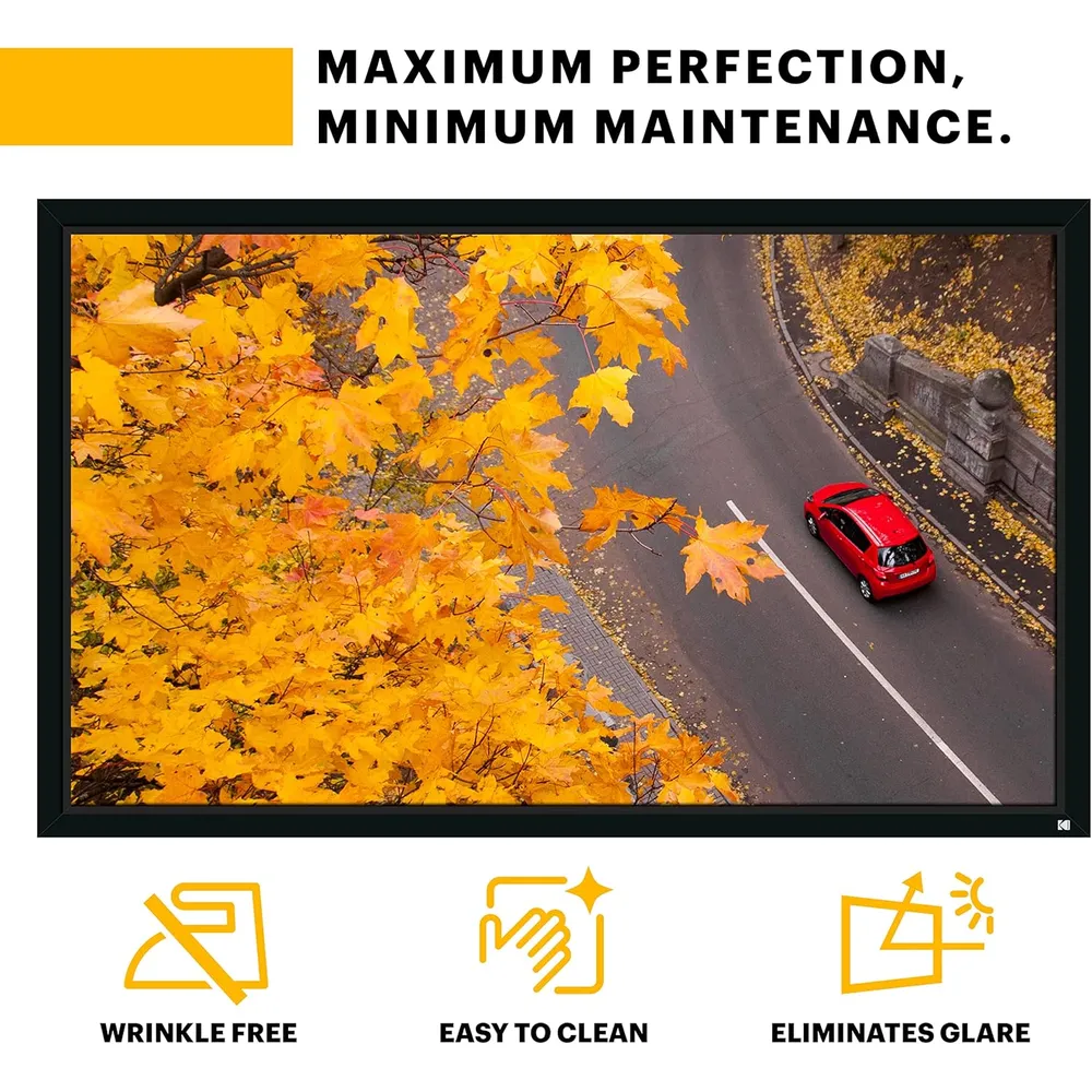 Kodak pantalla de proyector fija 16:9