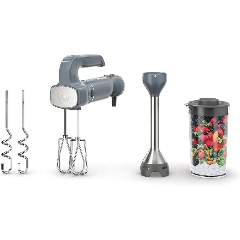 NINJA BATIDORA FOODI POWER CI105BRN 3 TAZAS / 0.71 L | GRIS SAL MARINA