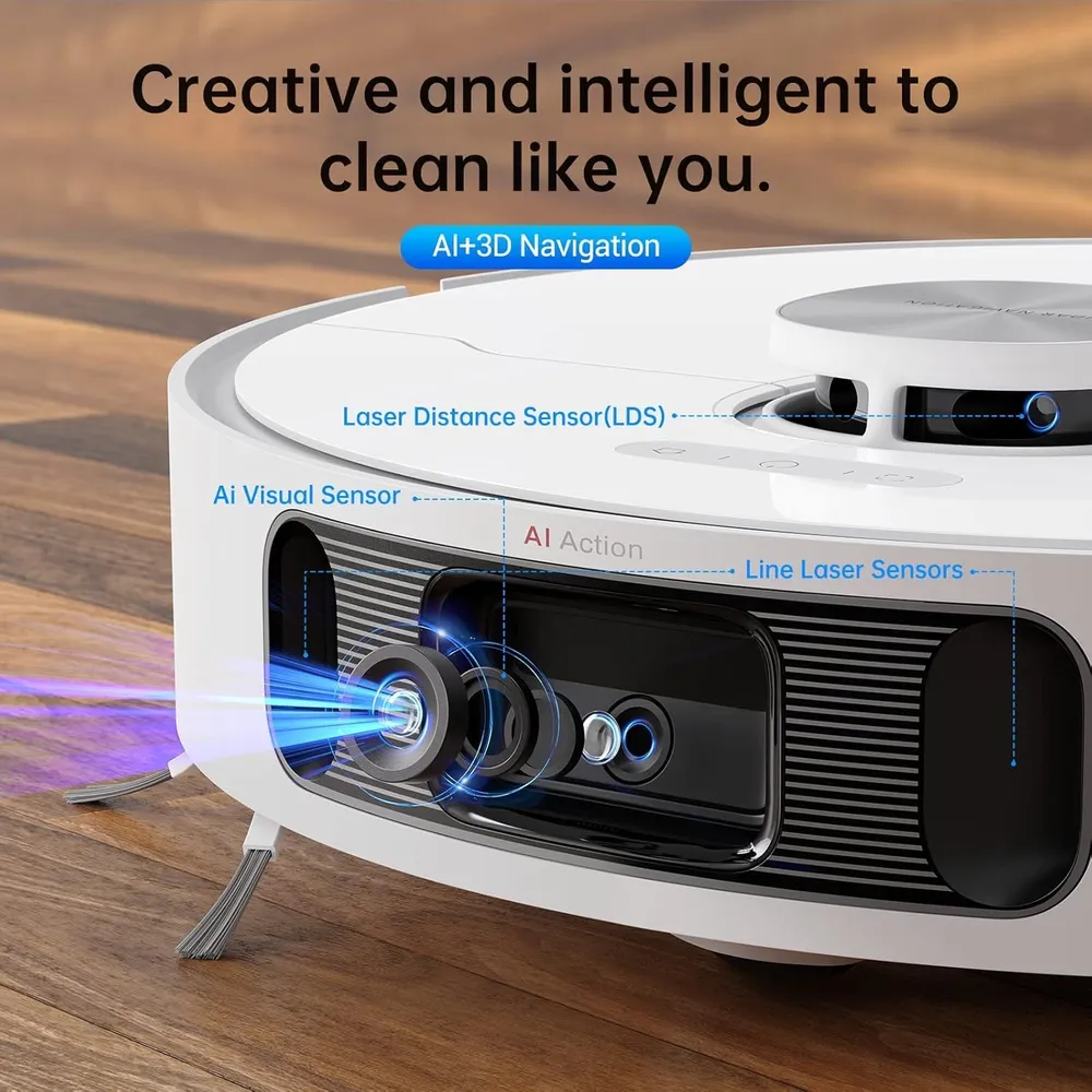 Dreame L10s Ultra robot aspirador y trapeador con base autolimpiante | Blanco