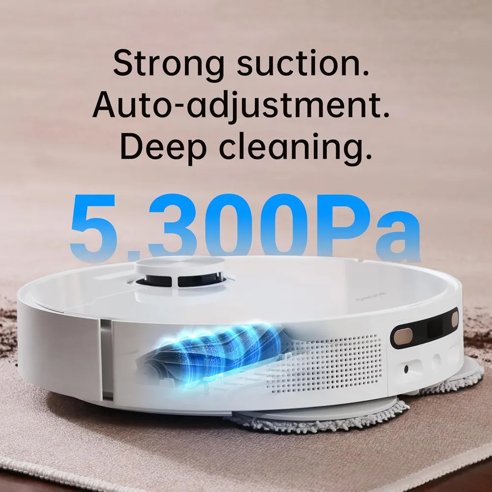 Dreame L10s Ultra robot aspirador y trapeador con base autolimpiante | Blanco