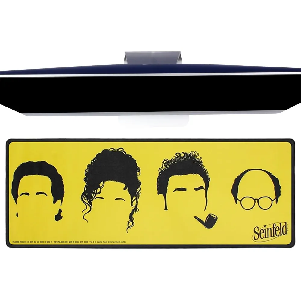 Paladone Seinfeld, tapete de escritorio silueta icónica amarillo oficial