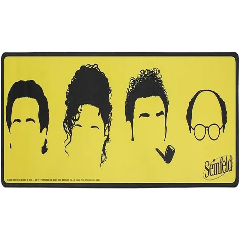 Paladone Seinfeld, tapete de escritorio silueta icónica amarillo oficial