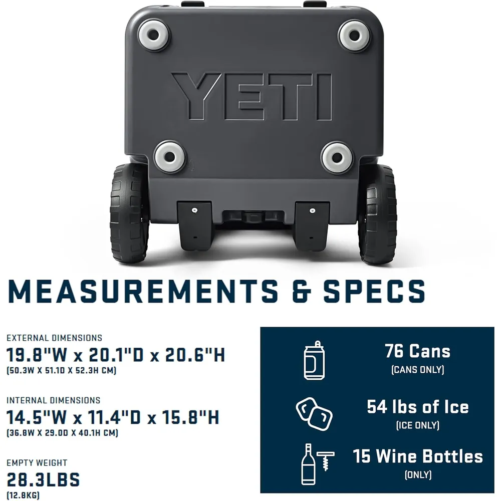 b0b7nxybvb_3_webp.webp YETI Roadie 48 Cooler Con Ruedas Y Mango Retráctil | Gris