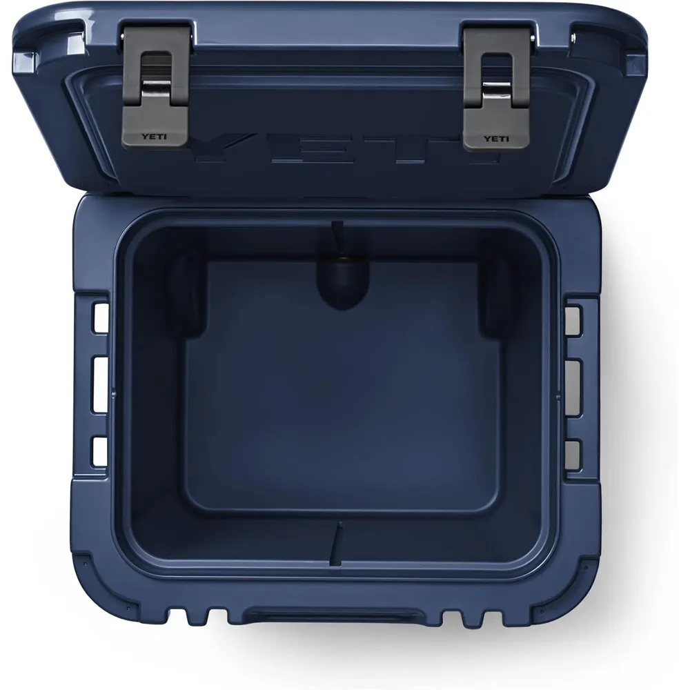 YETI Roadie 48 Cooler Con Ruedas Y Mango Retráctil | Azul Marino