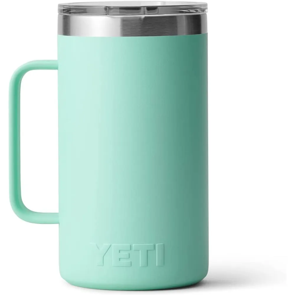 YETI Rambler Taza de 24 oz con Tapa Magslider | Verde Agua