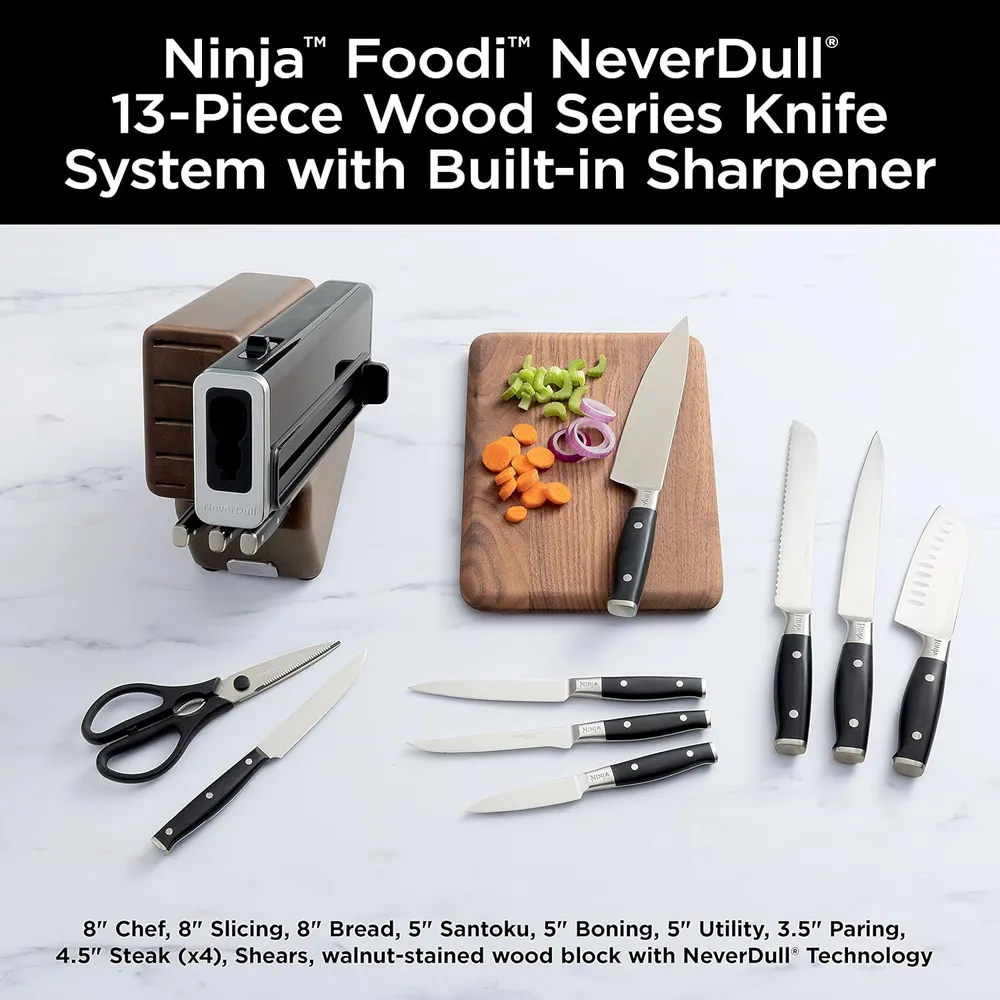 b0b7qd377n_1_webp.webp Ninja sistema cuchillos K52013 Foodi NeverDull 13 pzas Wood Series | Walnut Block