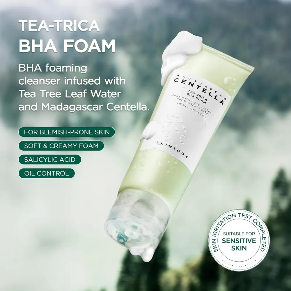 b0b7xfyr23_1_webp.webp ESPUMA LIMPIADORA FACIAL TEA-TRICA BHA PURIFICANTE SKIN1004 | 4.22 OZ / 125 ML