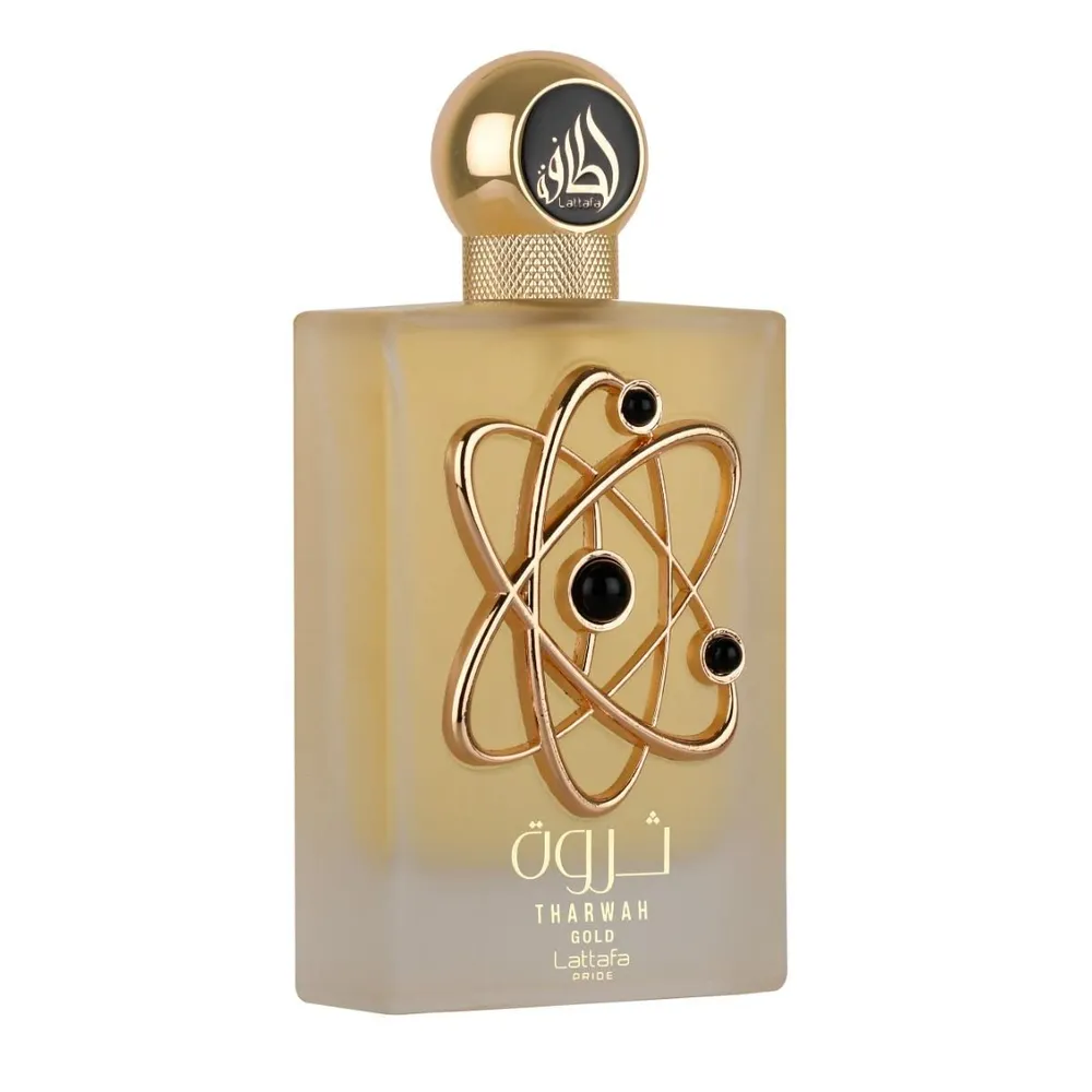 PERFUME LATTAFA THARWAH GOLD EDP UNISEX 3.4 OZ / 100 ML